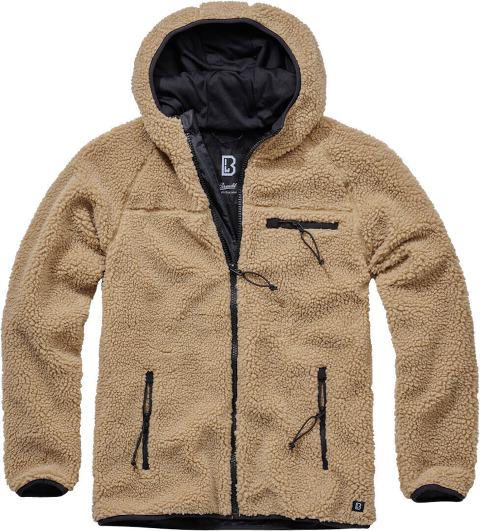 

Куртка Brandit Teddyfleece Worker, бежевый