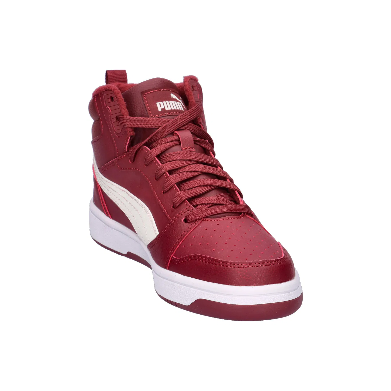 Детские кроссовки с высоким верхом Rebound V6 Mid WTR Jr Puma, Rot — фото 2