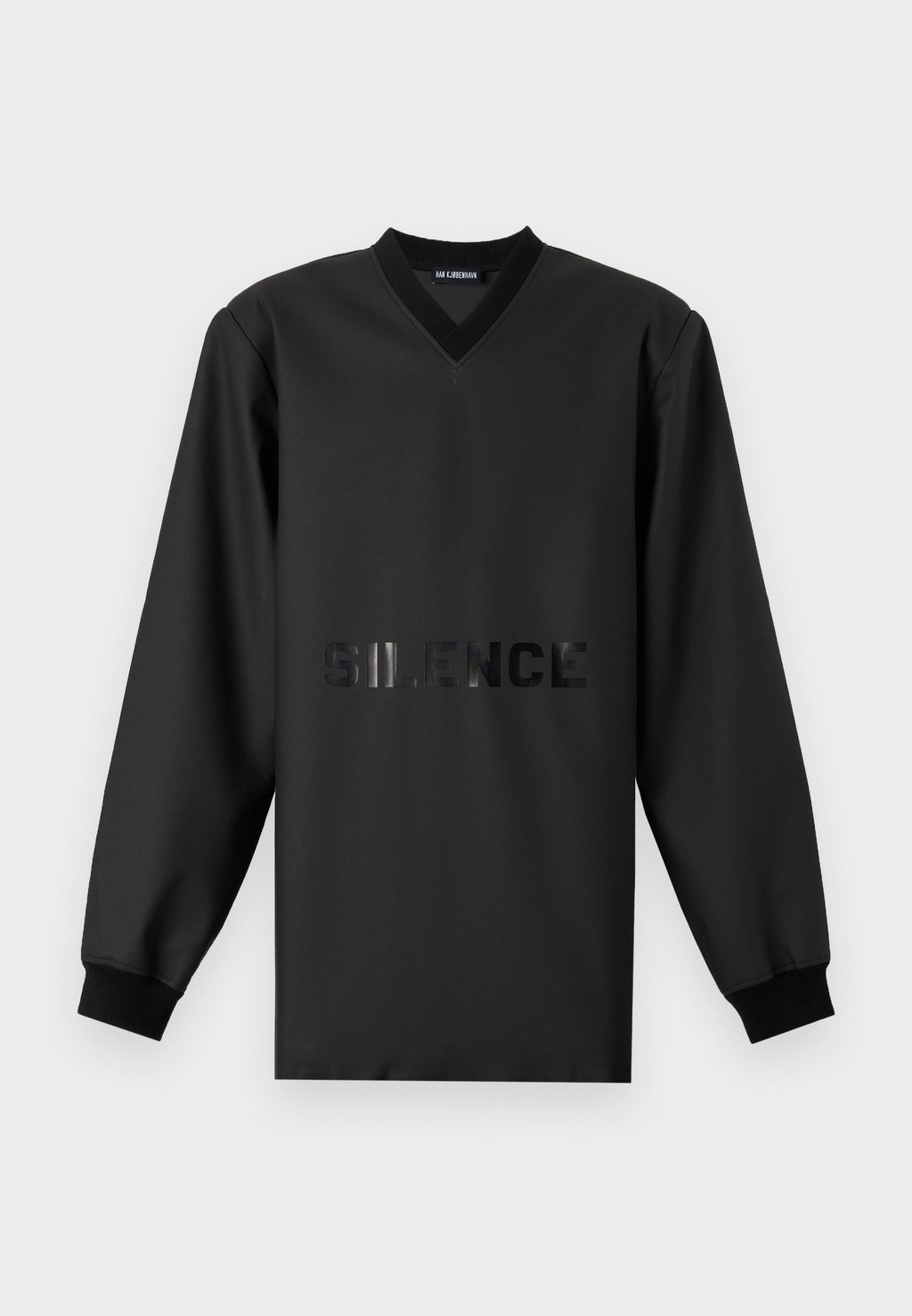

Топ с длинными рукавами OVERSIZED SILENCE FOOTBALL UNISEX Han Kjøbenhavn, черный