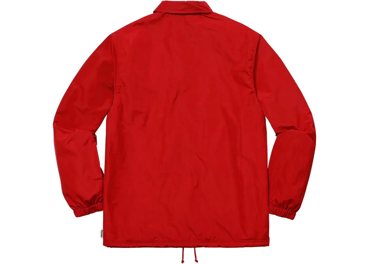 Мужская куртка-тренч без рукавов Supreme Gonz Logo Coaches Jacket, Red — фото 2
