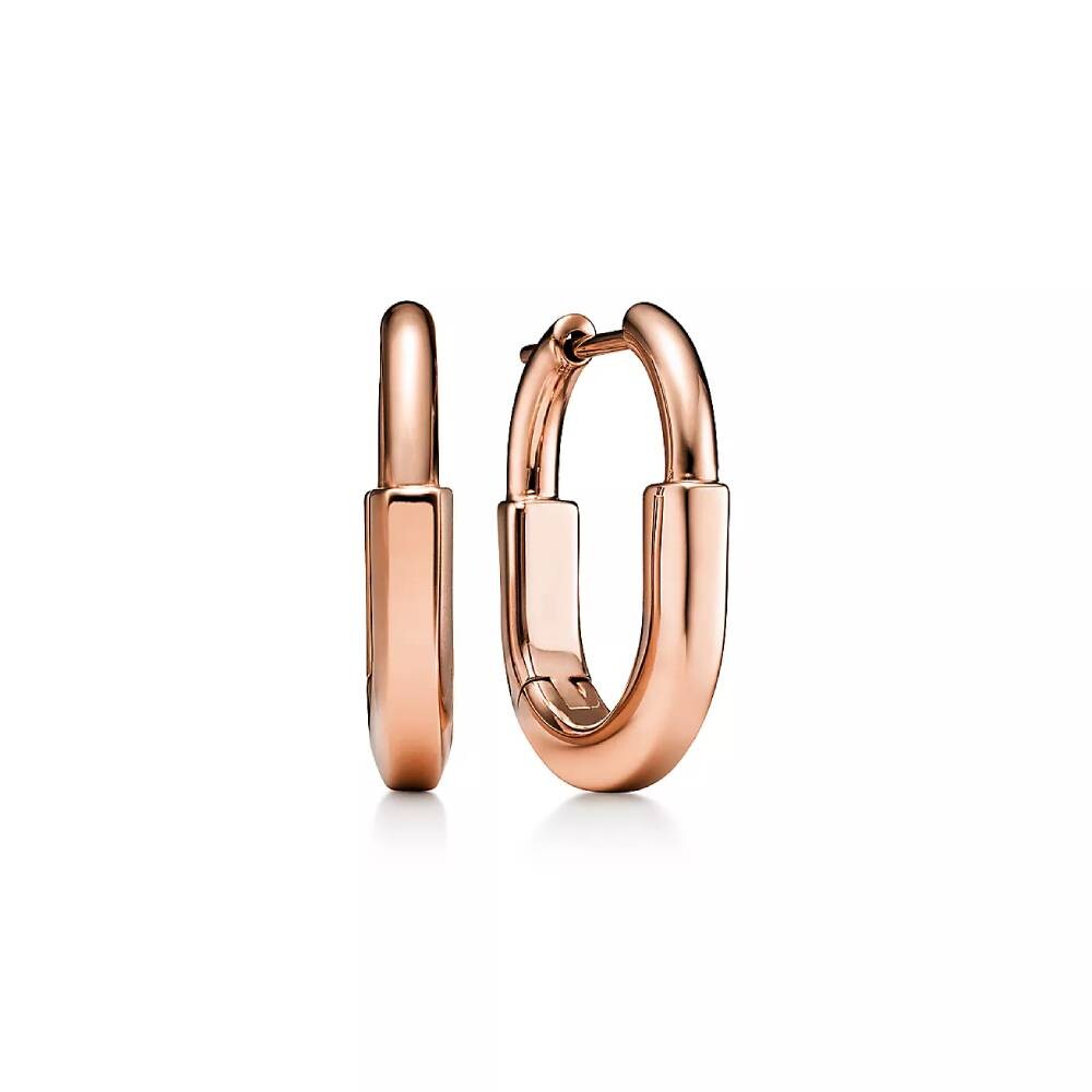 

Серьги Tiffany & Co. Small, розовое золото