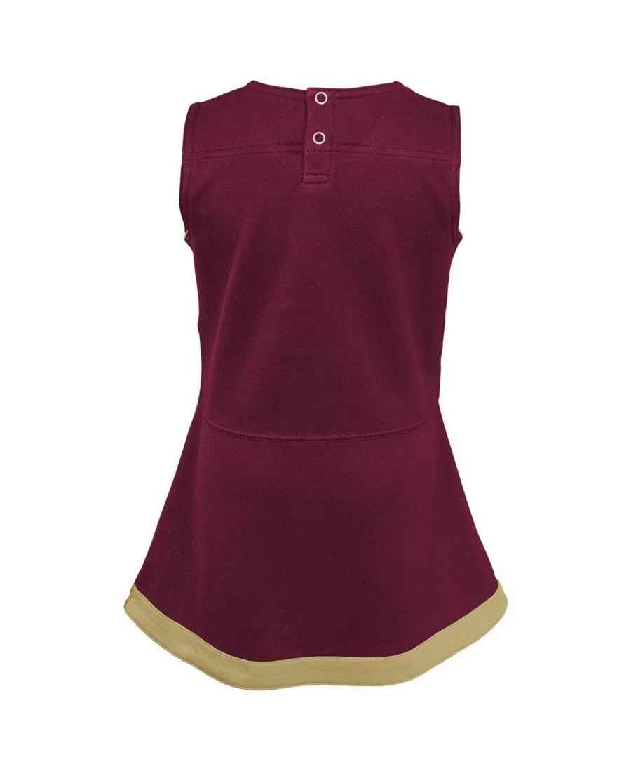 Комплект платье и шорты с вышивкой Cheer Captain Florida State Seminoles Outerstuff, Garnet — фото 3