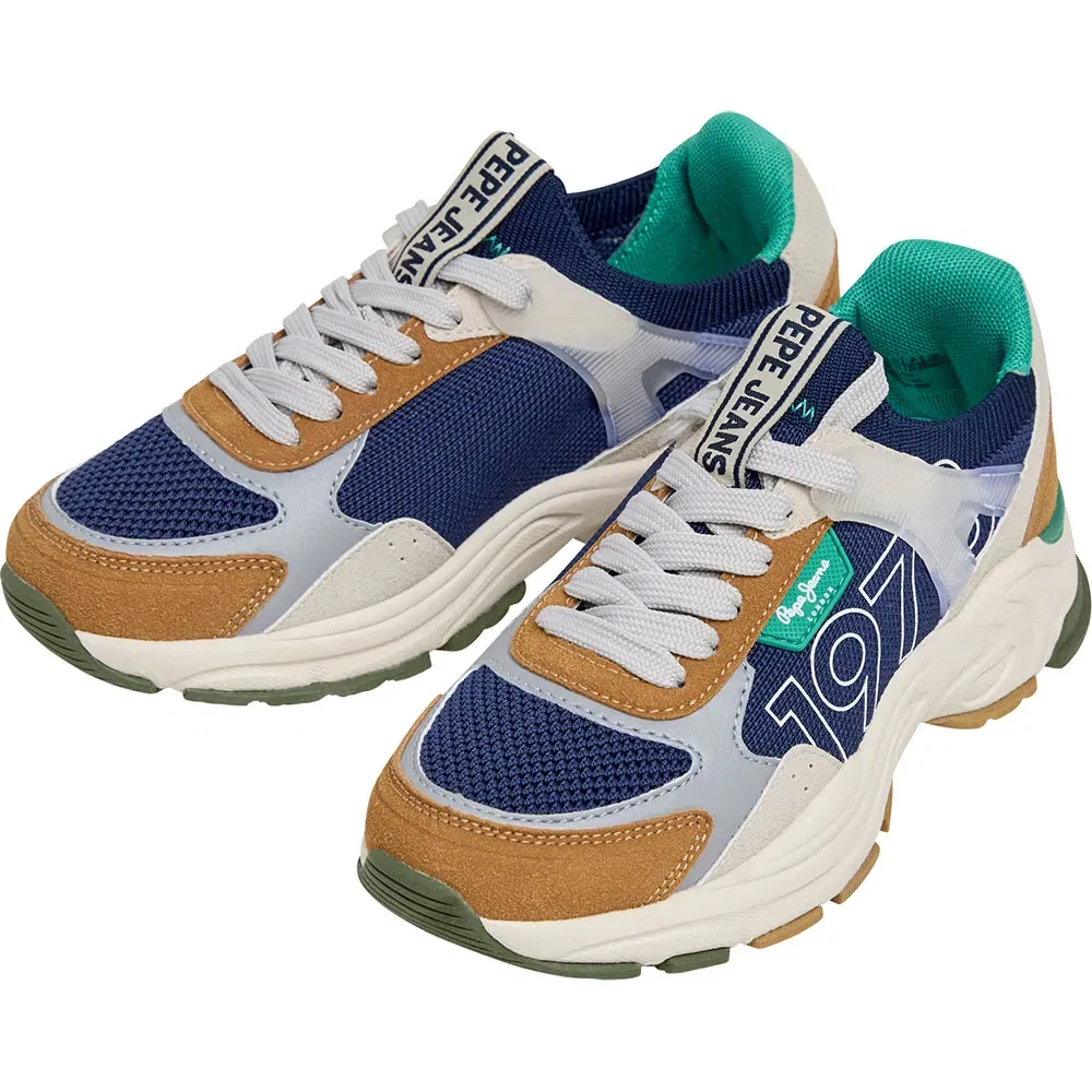 Кроссовки Mave Zero Pepe Jeans, синий — фото 3