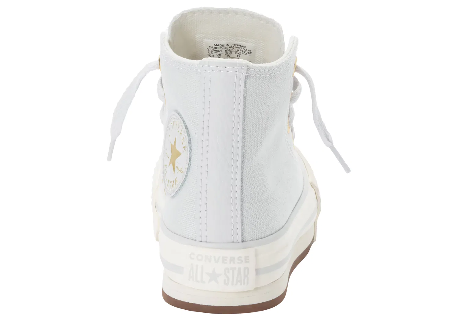 Кроссовки Converse белого цвета — фото 4