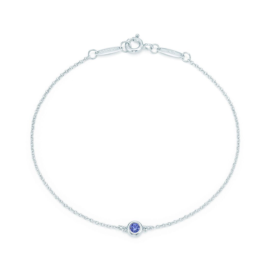 

Браслет Tiffany & Co. Elsa Peretti Color by the Yard Tanzanite, серебро