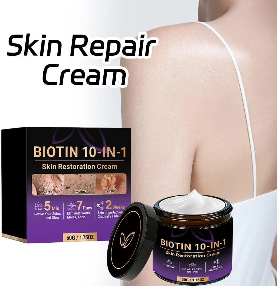 Крем для лица восстанавливающий Biotin 10-in-1, 3 шт Generisch — фото 2