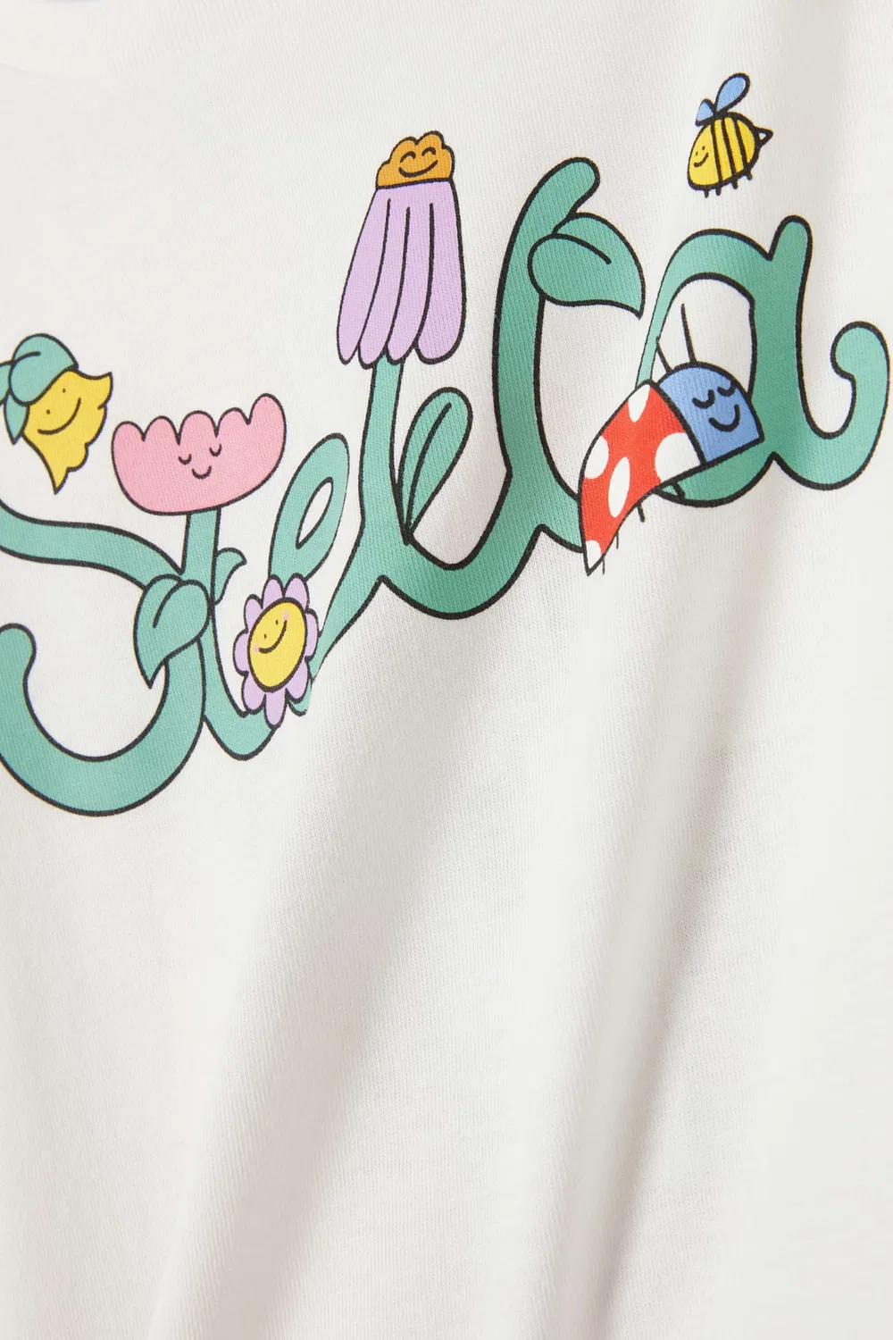 Футболка хлопковая Vine Logo Stella McCartney — фото 4