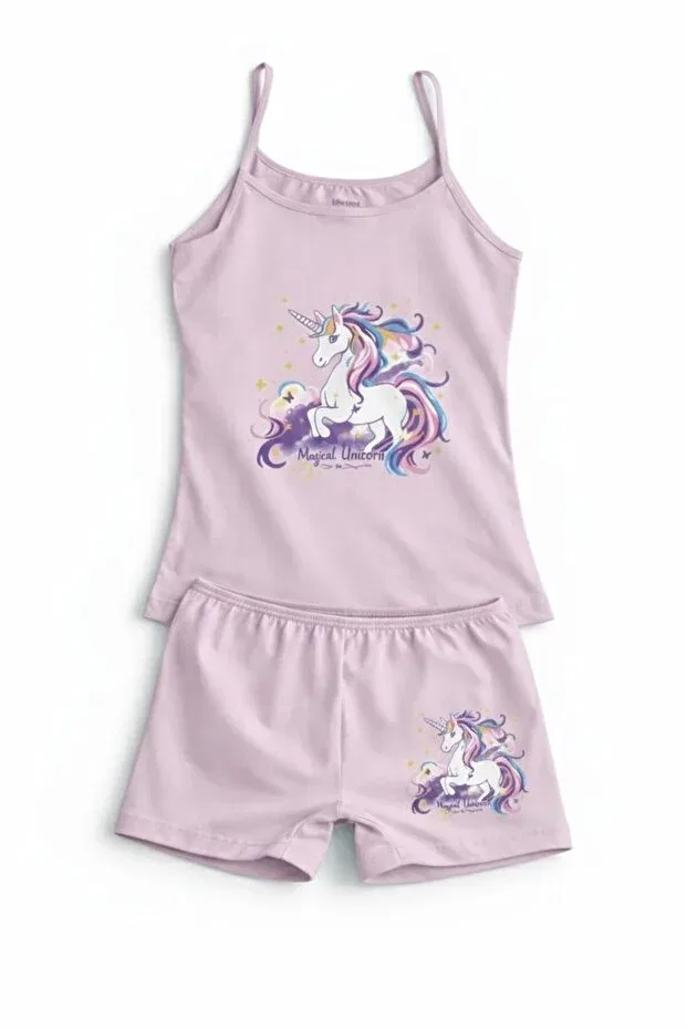 Детское нижнее белье для девочек с принтом Gül Baby, Lila