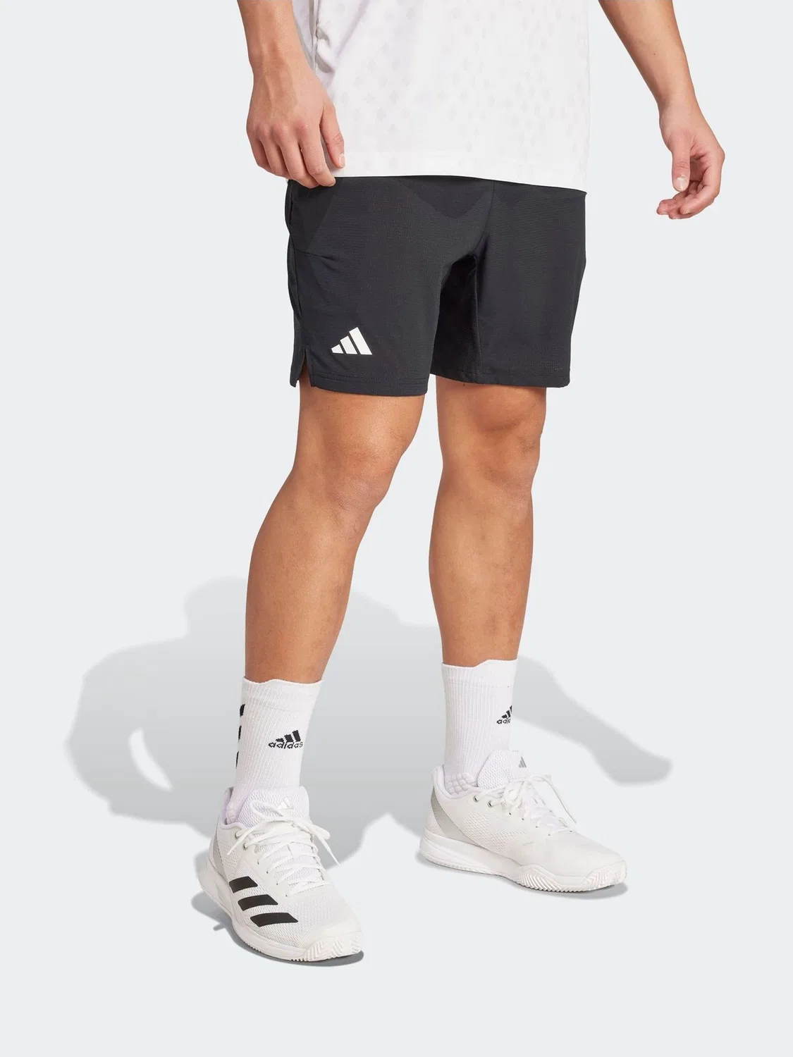 Шорты теннисные Climacool Ergo adidas, черный — фото 3