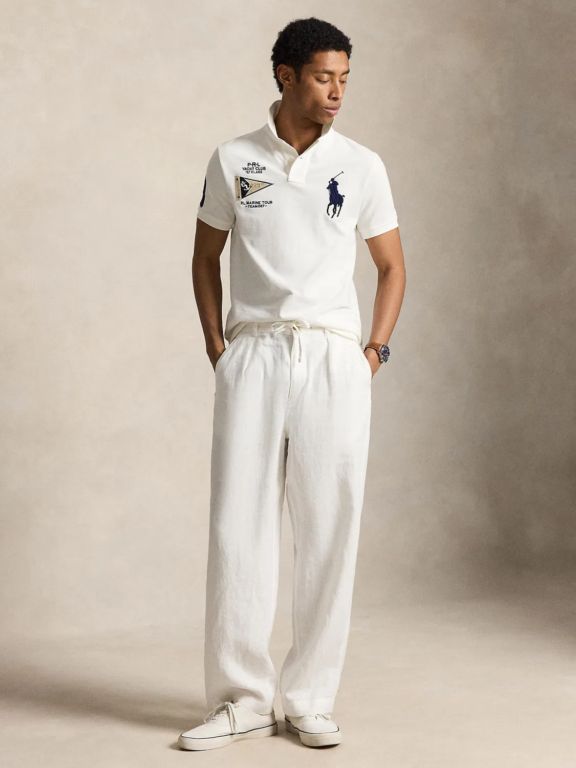 Белая рубашка Polo Ralph Lauren — фото 4