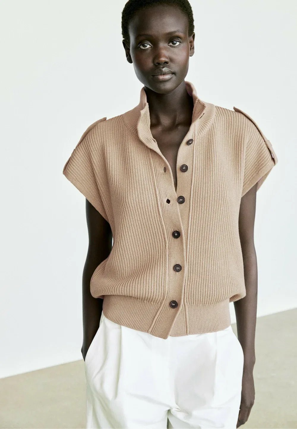 Кардиган Massimo Dutti, Brown