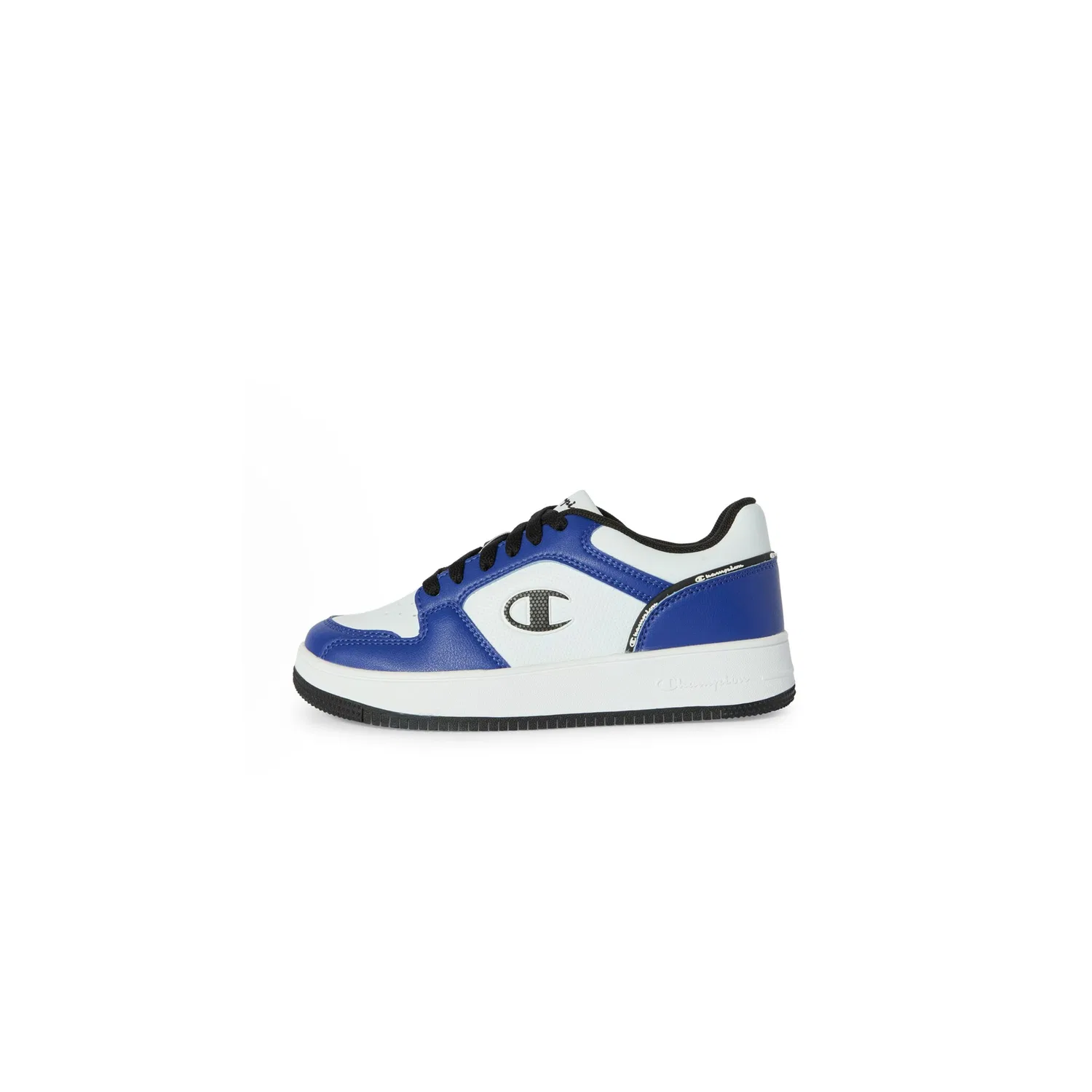 Детские кроссовки на липучках Champion RD18 2.0 LOW B GS, White/Baige/Black — фото 2