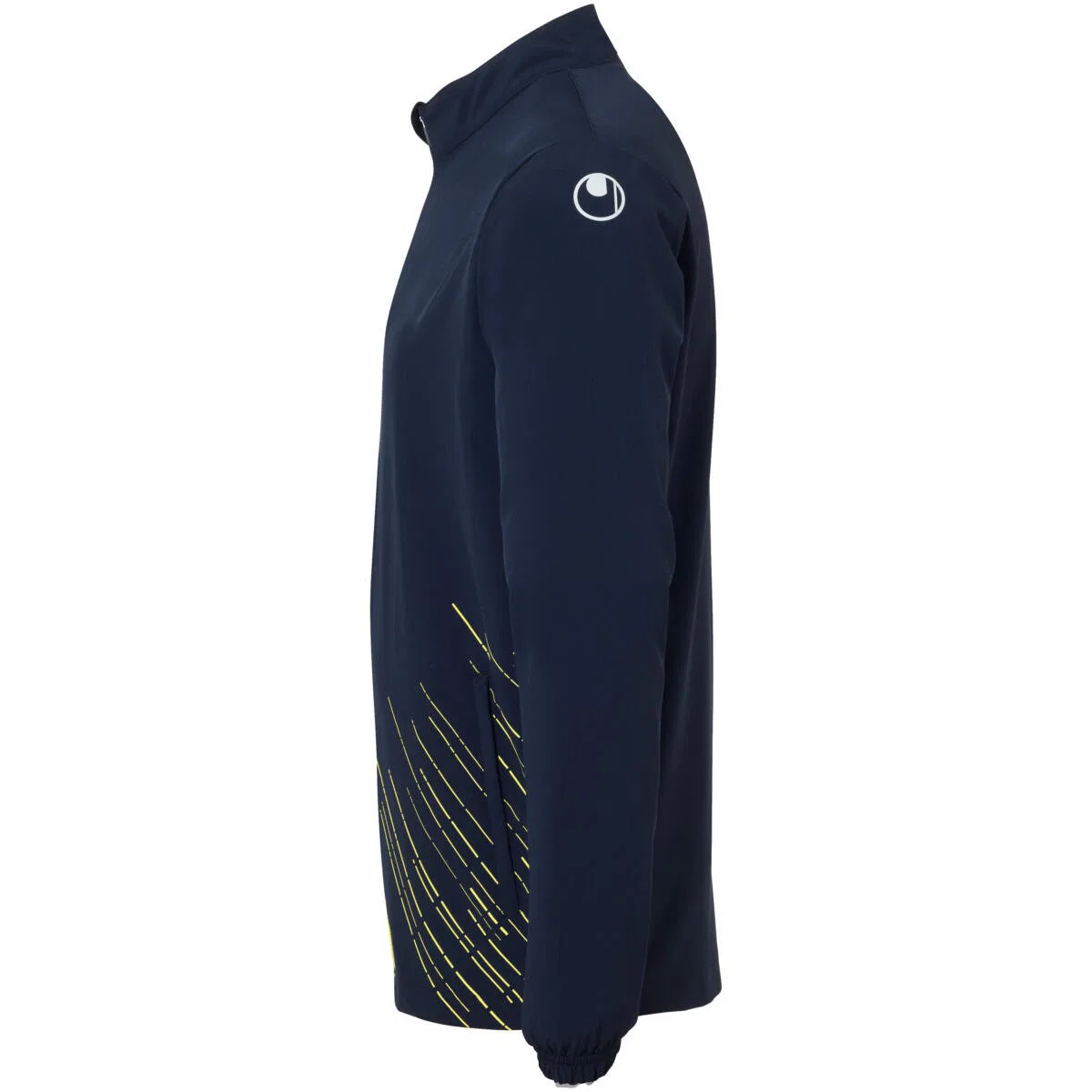 Детская тренировочная куртка с принтом Score 26 Evo Uhlsport, Blue Navy Fluorescent Neon Yellow — фото 3