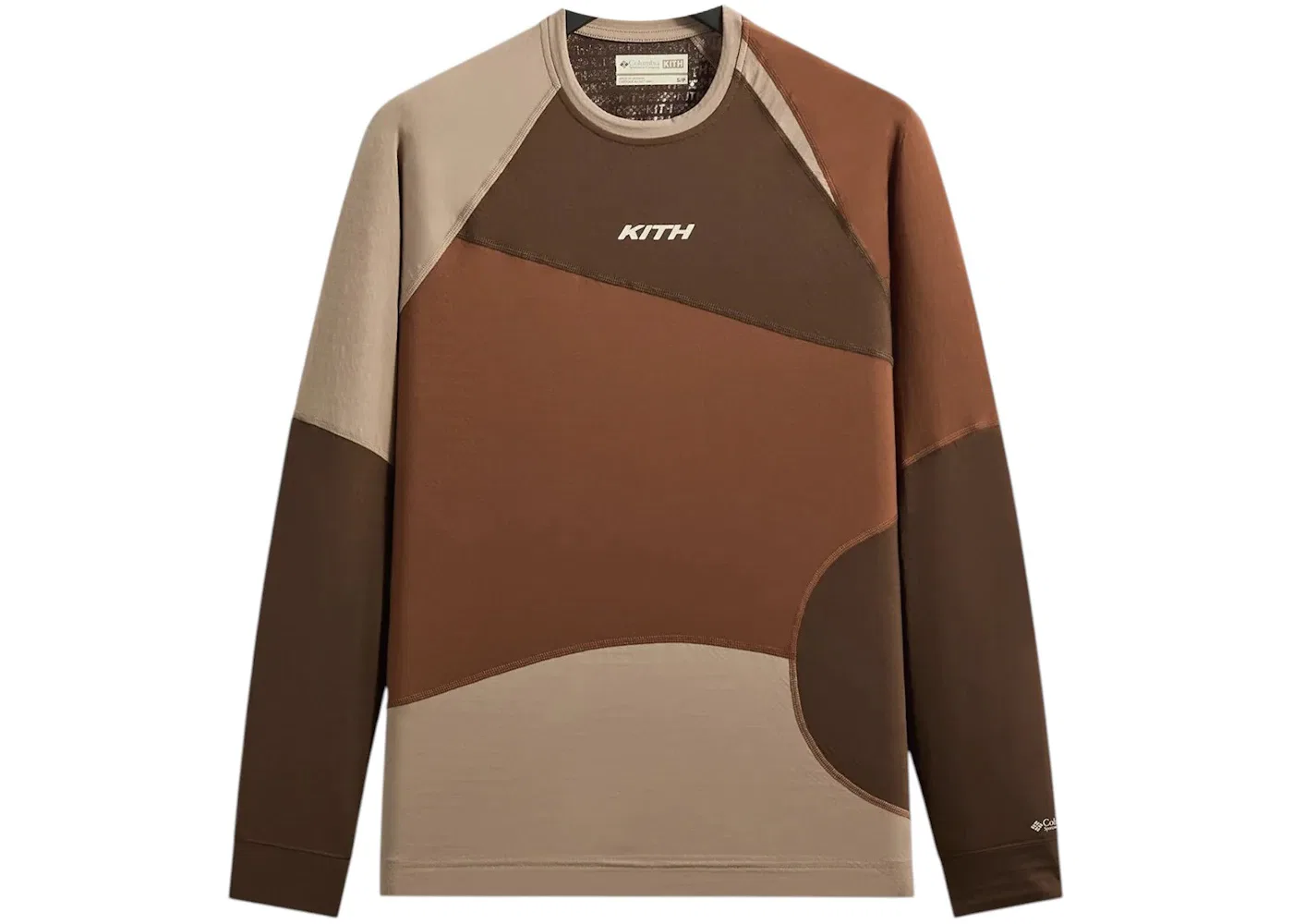 Детский базовый слой с длинным рукавом Kith x Columbia Infinity Legacy/Dremel/Umber, цвет Legacy/Dremel/Umber
