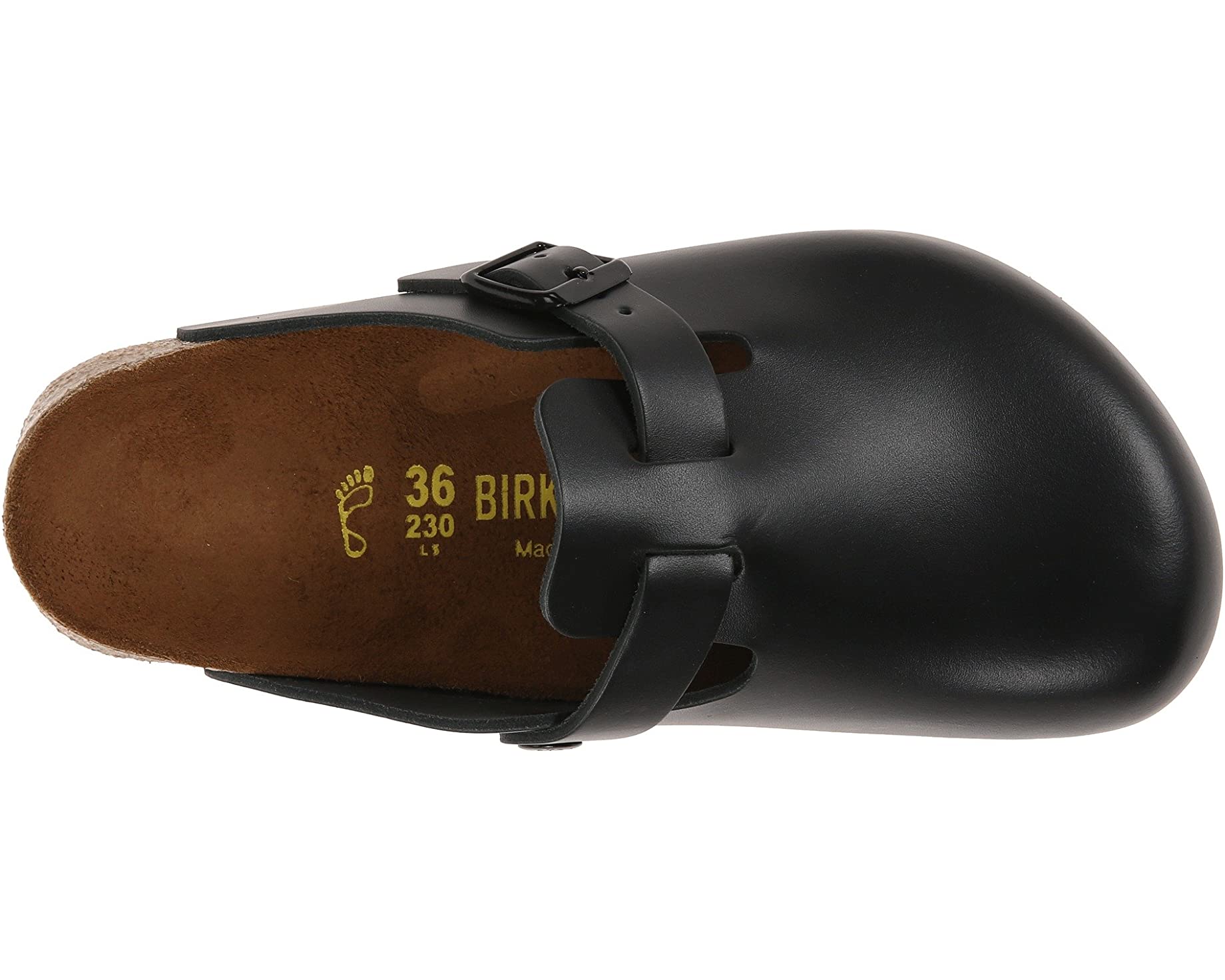 Сабо Boston Super Grip Birkenstock, кожа - фото