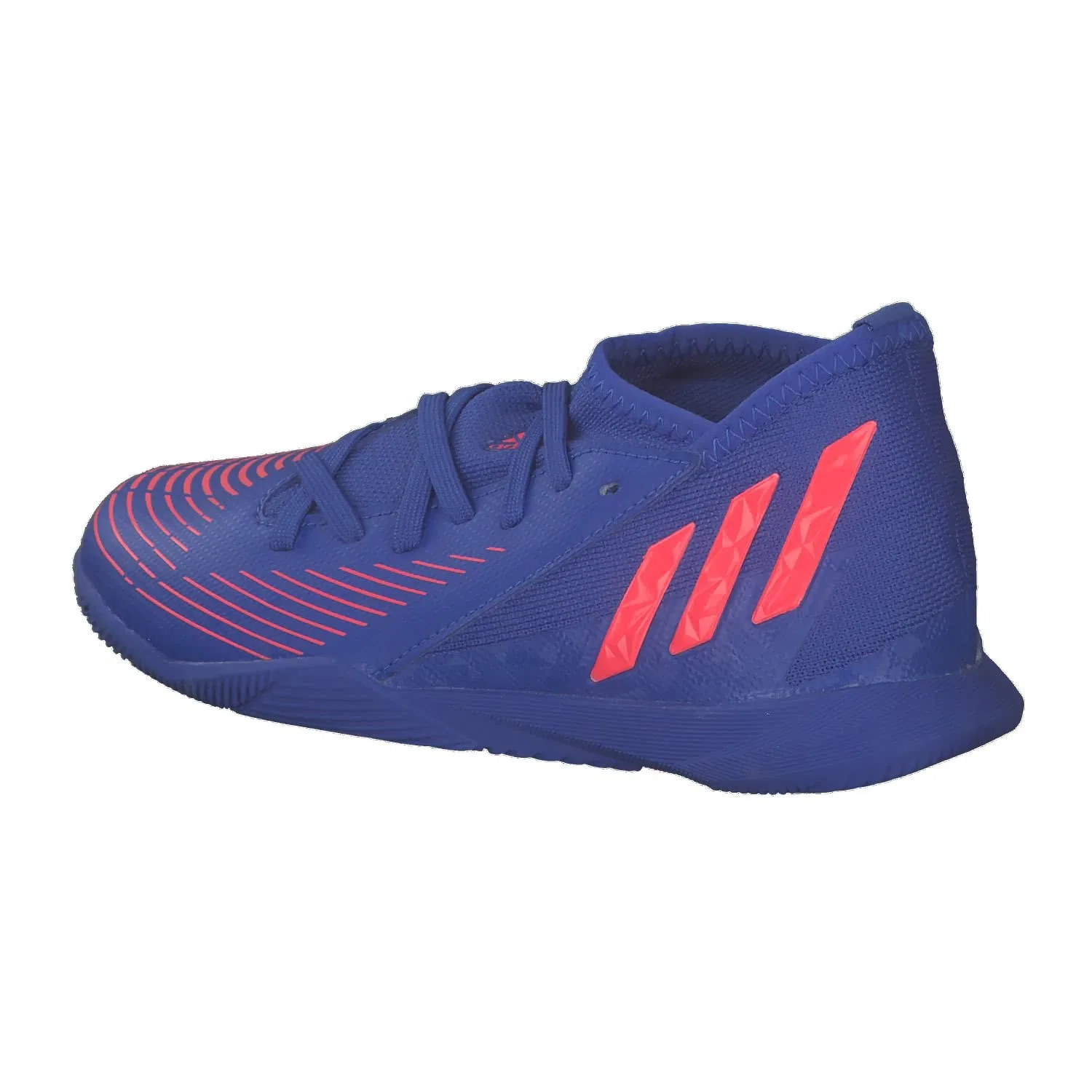 Детские футбольные бутсы для мальчиков с шнуровкой Predator Edge.3 in Adidas, Hirblu Turbo Hirblu — фото 4