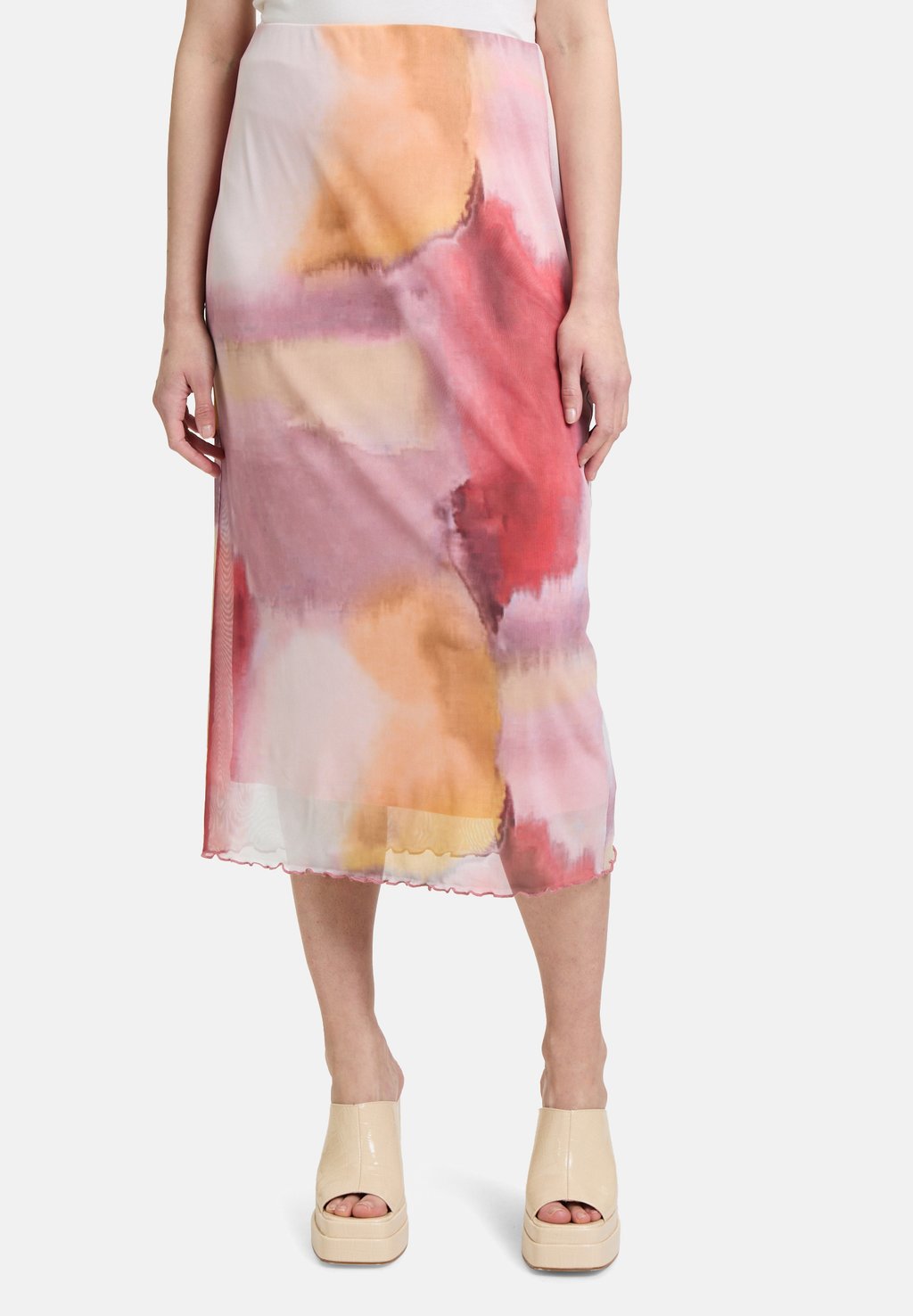 

Юбка-карандаш MIT GUMMIZUG Cartoon, бежевый