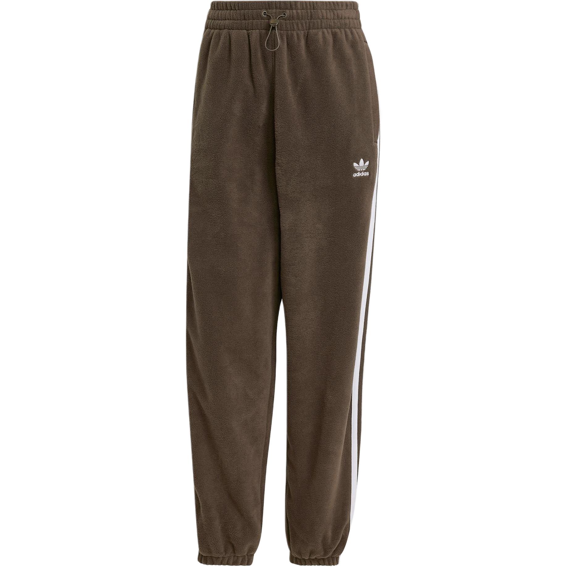 Adidas Originals Adicolor Track вязаные спортивные штаны женские brown — фото 3