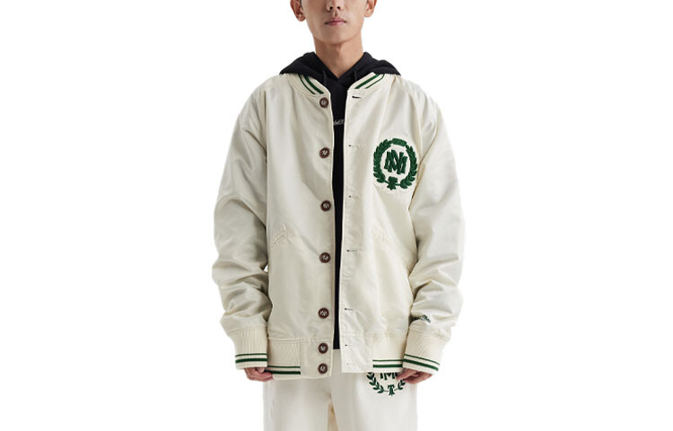 

Бейсбольная куртка мужская Off White Mitchell Ness