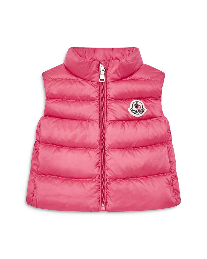 

Жилет Hiva для девочек - малыши, маленькие дети Moncler, розовый