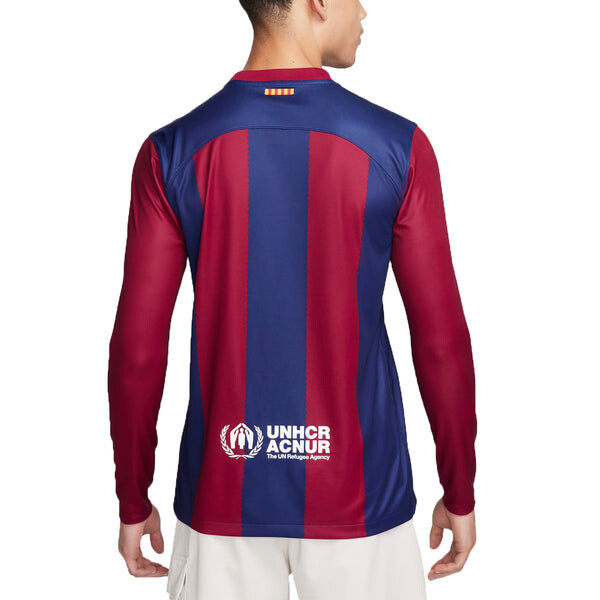 Футболка dri fit fc barcelona 2023 24 стадион домашний футбол Nike, синий — фото 2