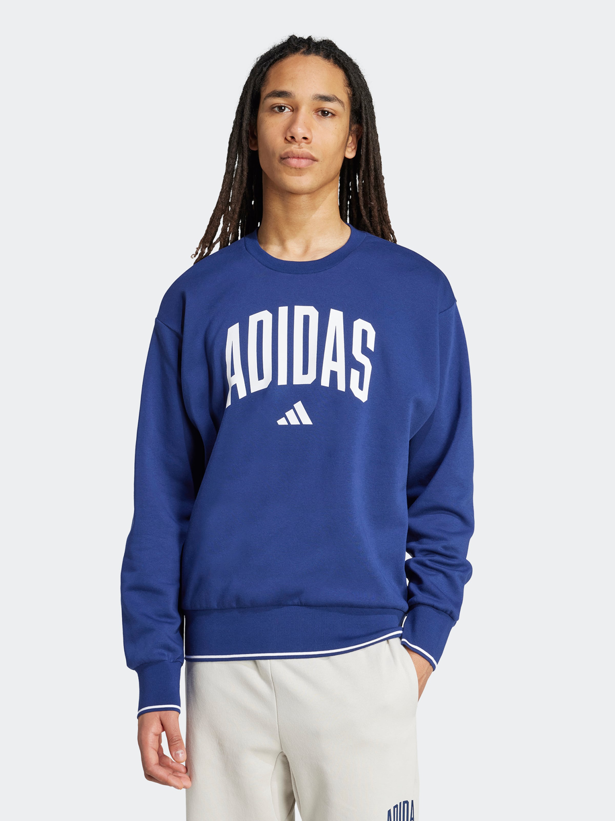 Adidas Sportswear Спортивный свитшот 'COLLEGIATE' в темно-синем цвете — фото 2