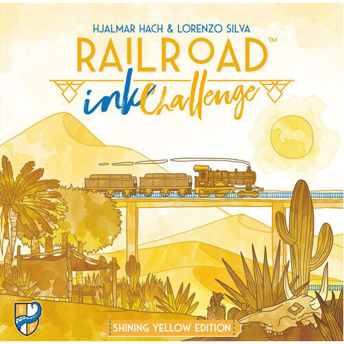 

Настольная игра Railroad Ink Challenge- Shining Yellow Edition