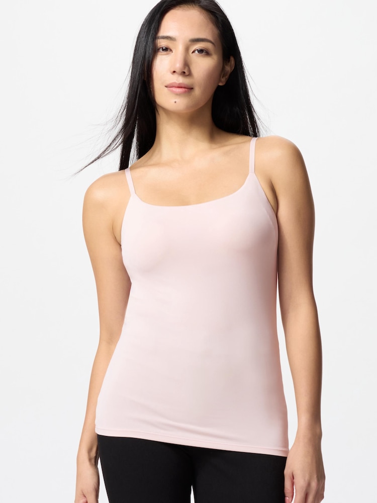 

Топ на бретельках airism Uniqlo, розовый