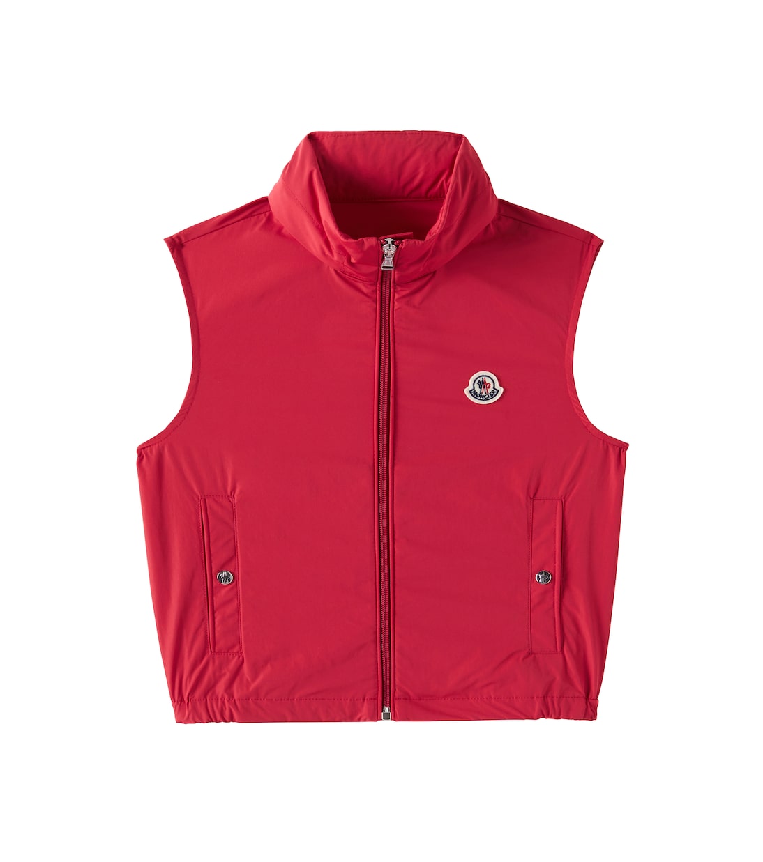 

Зен худи-жилет Moncler Enfant, красный