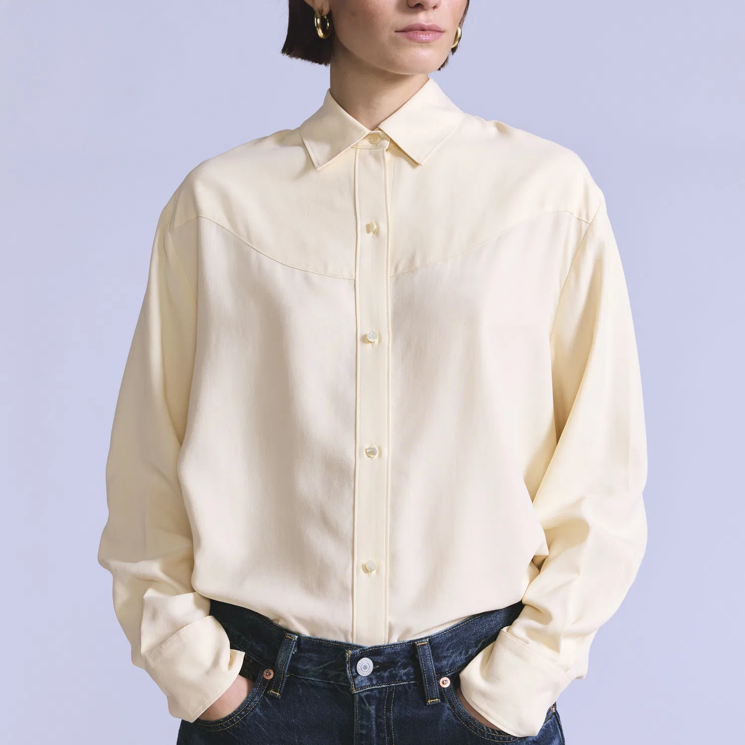 Женская рубашка для мотоциклистов Levi's, White — фото 2