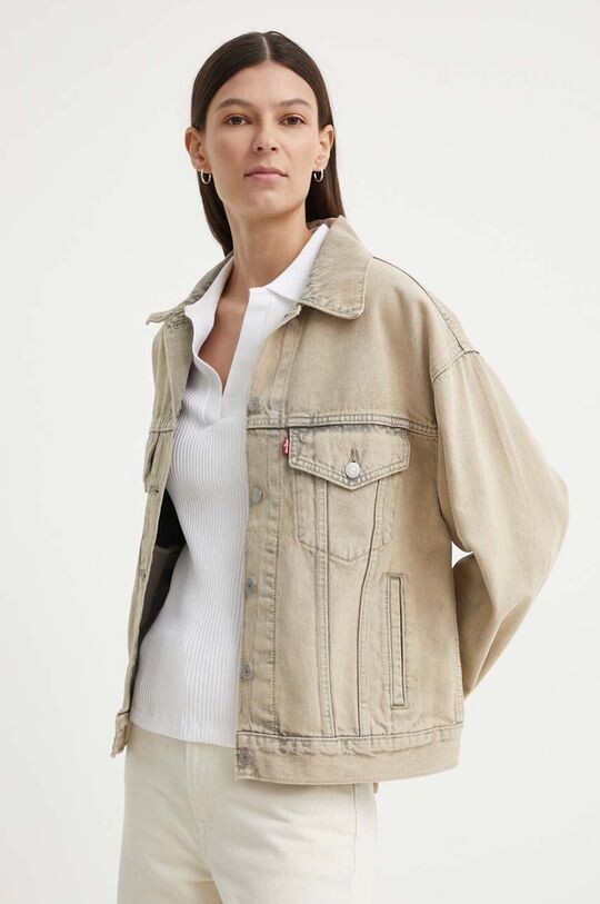Джинсовая куртка Levi's, бежевый