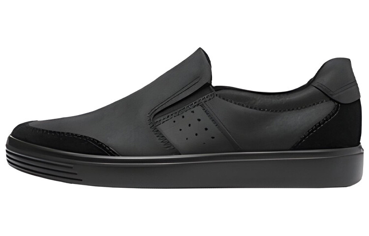 

Кеды Ecco Skateboard Shoes Men Low-Top Black