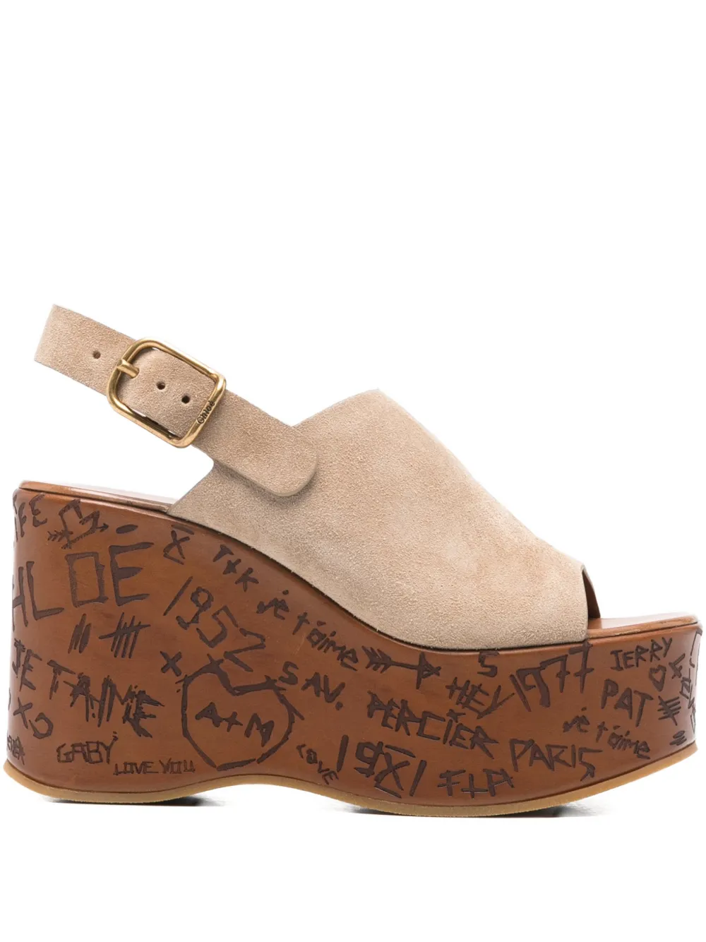 Босоножки Maxime Chloé, нейтральный