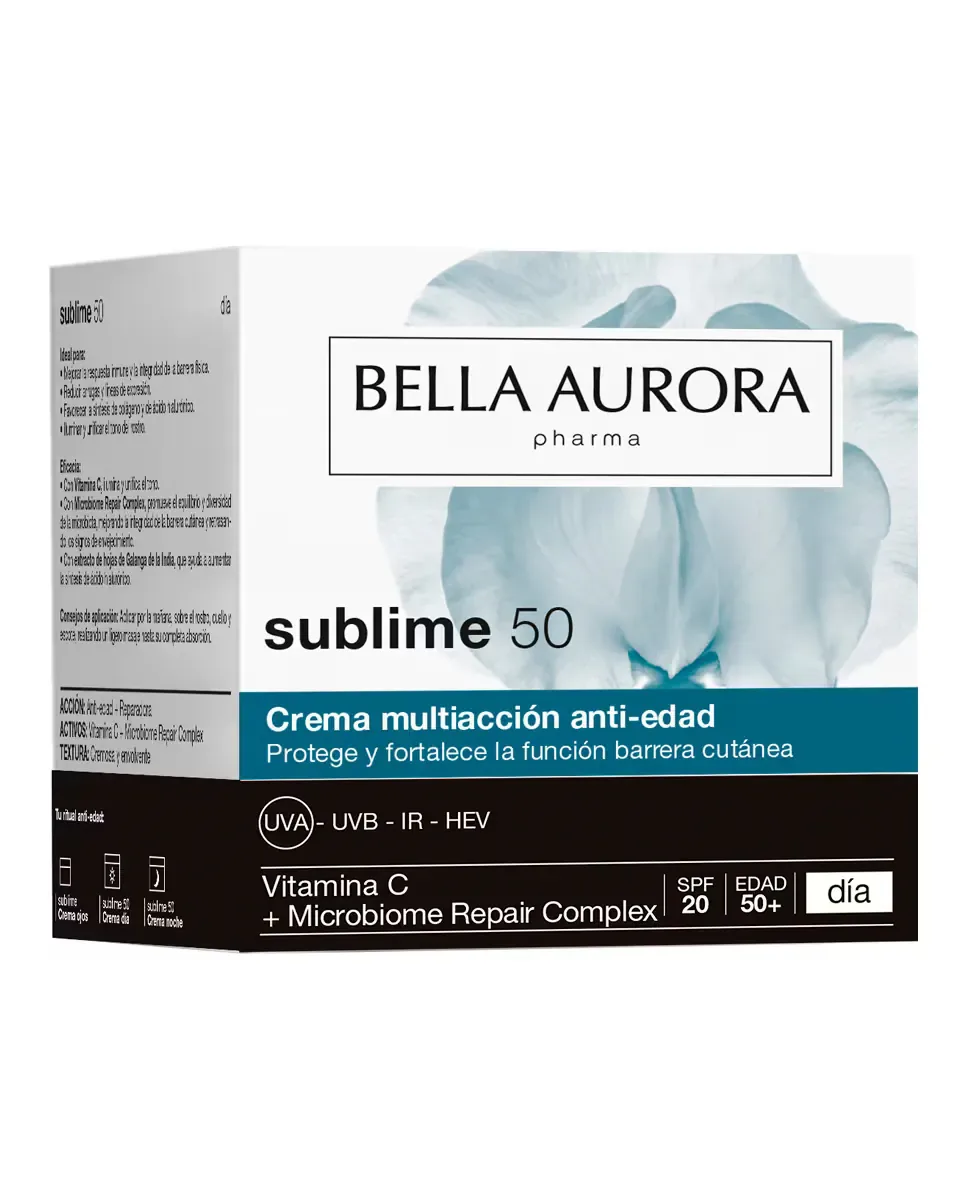 Крем для лица SPF BELLA AURORA Интенсивный антивозрастной дневной Sublime PHARMA — фото 3