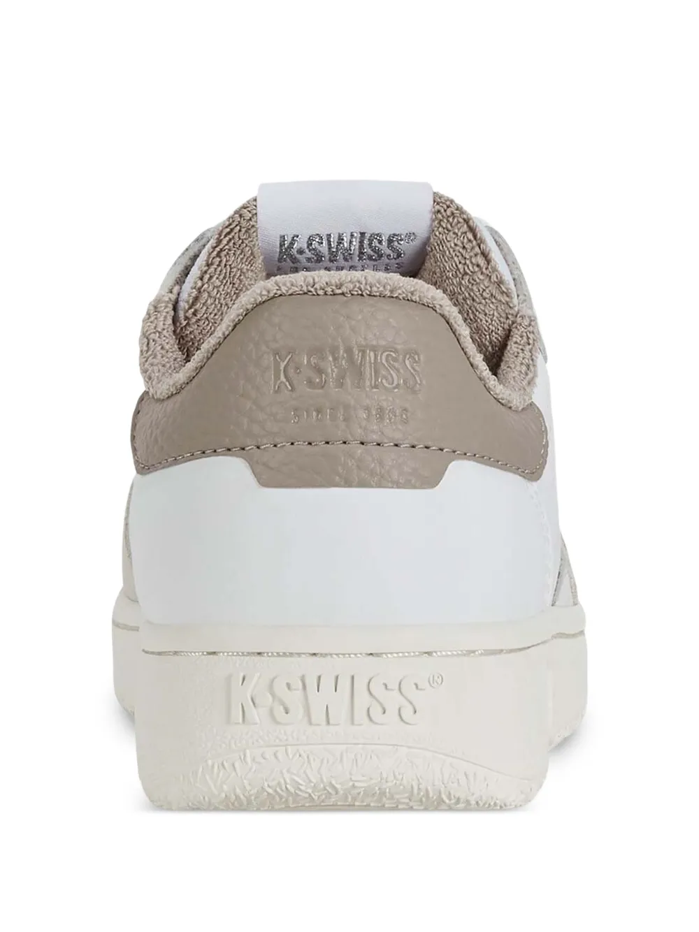 Кроссовки со шнуровкой и замшевыми вставками K-Swiss, белый — фото 2