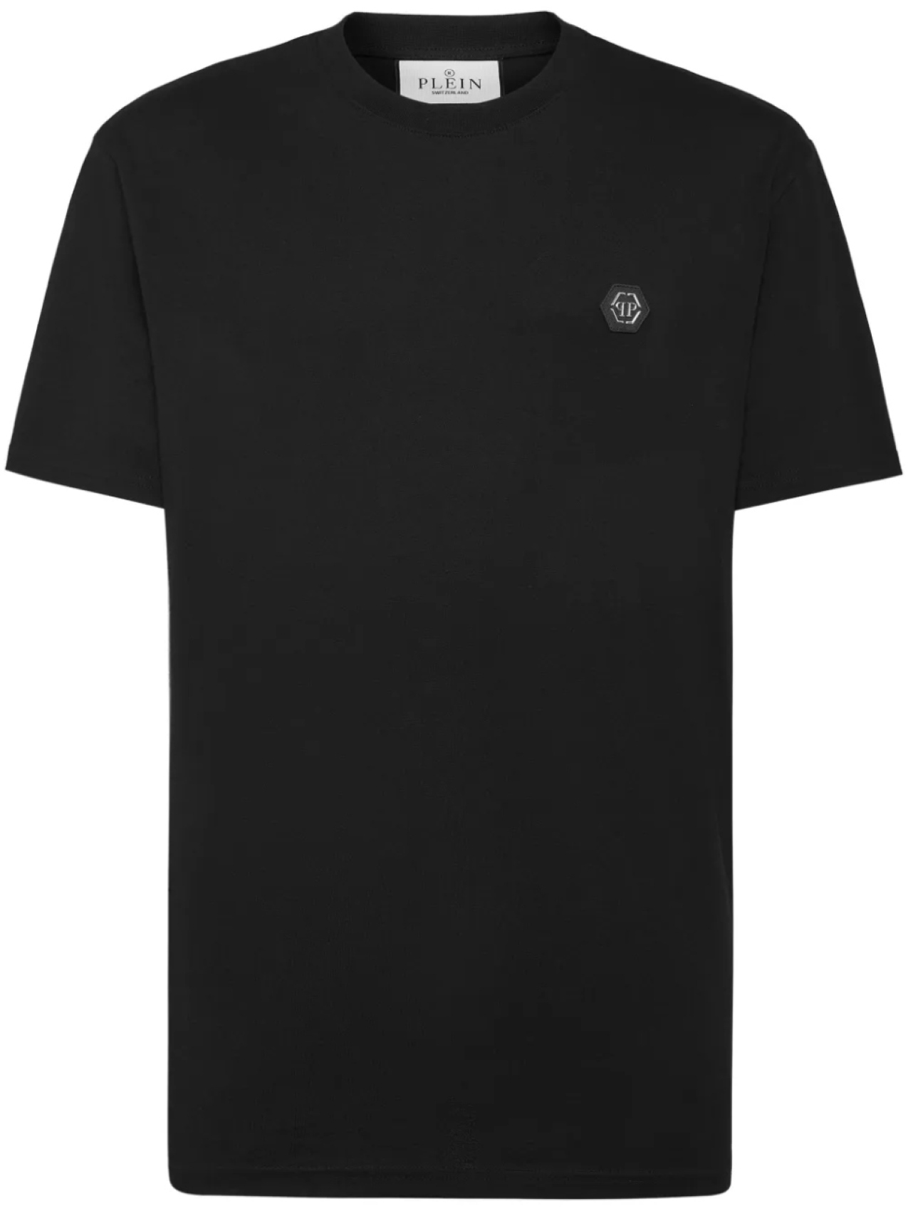 

Футболка с логотипом Hexagon Philipp Plein, черный
