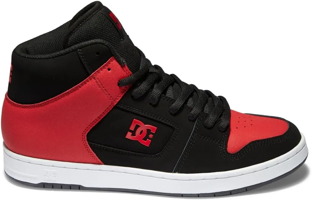 Кроссовки для скейтбординга DC Shoes Manteca 4 Hi-top, Black/Red — фото 3