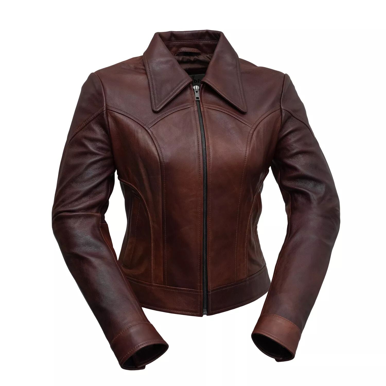 

Женская укороченная кожаная куртка Whet Blu Charlotte Western Moto Whet Blu