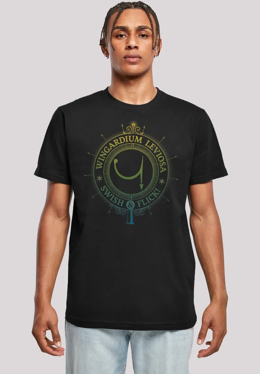 

Футболка F4NT4STIC "Harry Potter Wingardium Leviosa Spells Charms", принт, черный