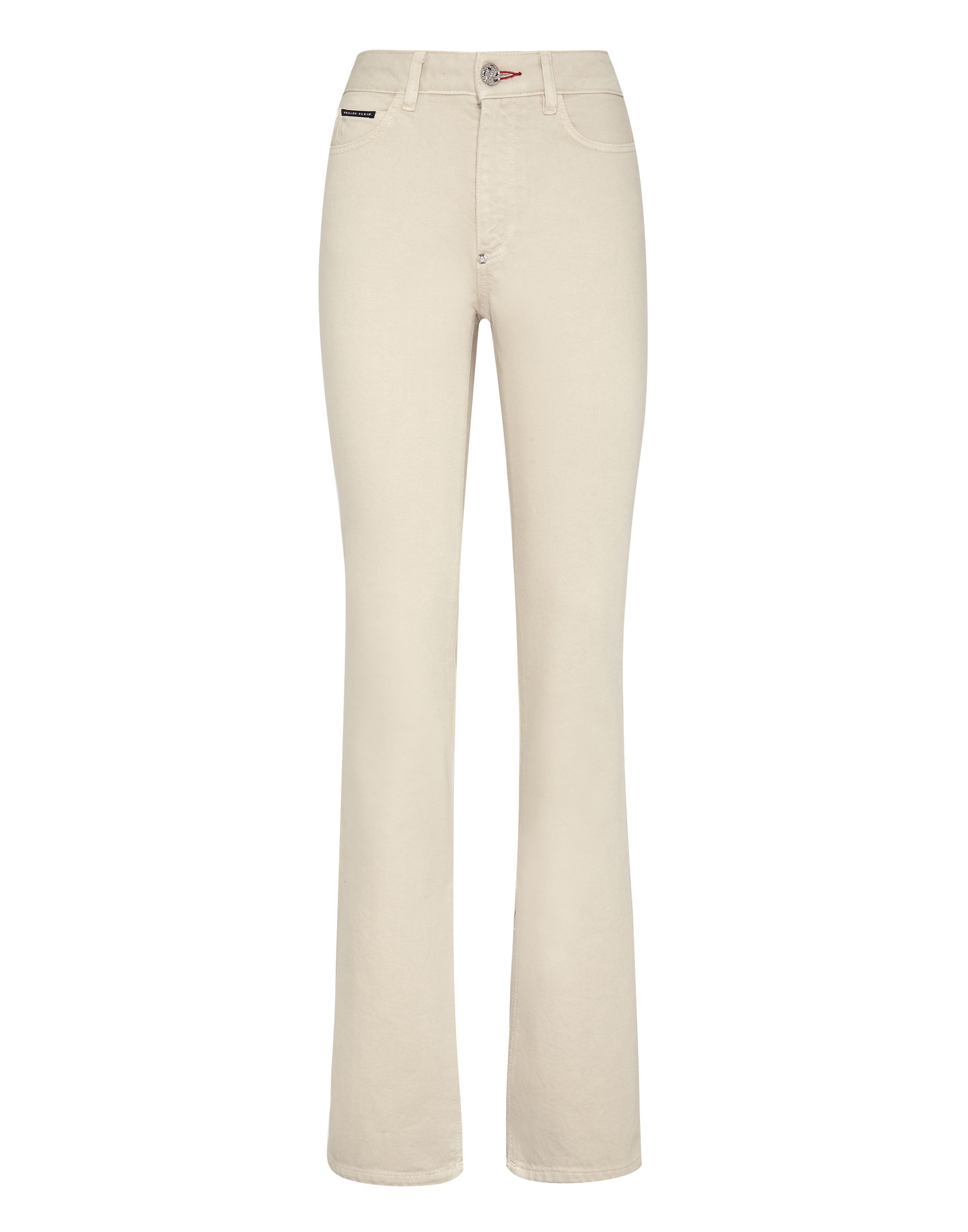 

Джинсовые брюки Flare Fit Iconic Plein PHILIPP PLEIN, цвет beige twist