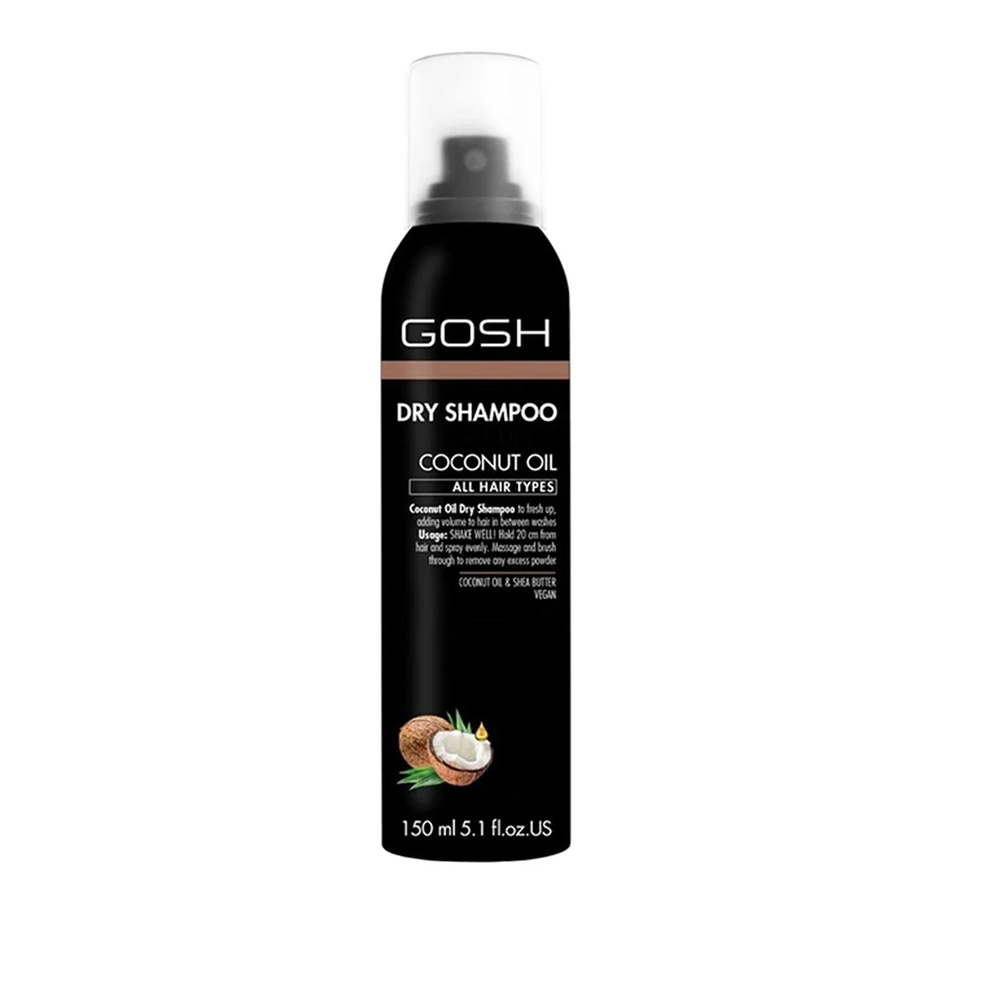 

Шампунь для сухих волос с кокосовым маслом dry shampoo spray - coconut oil Gosh, 150 мл
