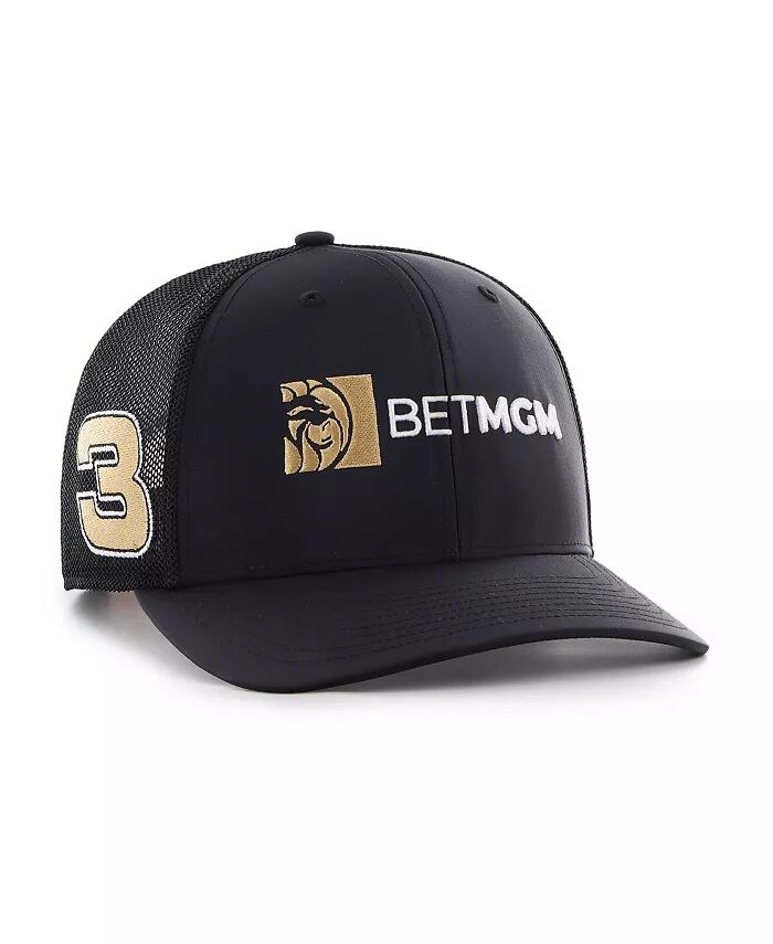 

Мужская черная кепка Austin Dillon Bet MGM Sure Shot Brrr Trucker Adjustable '47 Brand