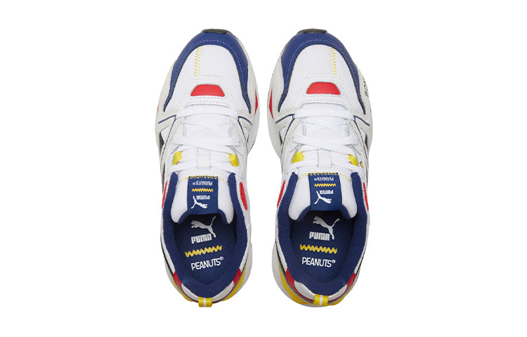 Беговые кроссовки PUMA Peanuts Mirage Mox Jr (Big Kids) Snoopy White/Blue, красный — фото 4