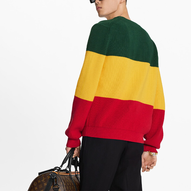 Новые квартальные продукты LV Sweater Men Multicolor Louis Vuitton, цвет Multicolor — фото 4