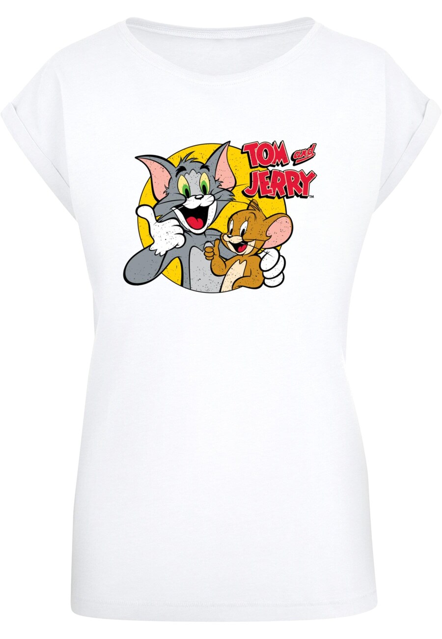 

Рубашка ABSOLUTE CULT Tom And Jerry - Thumbs Up, белый
