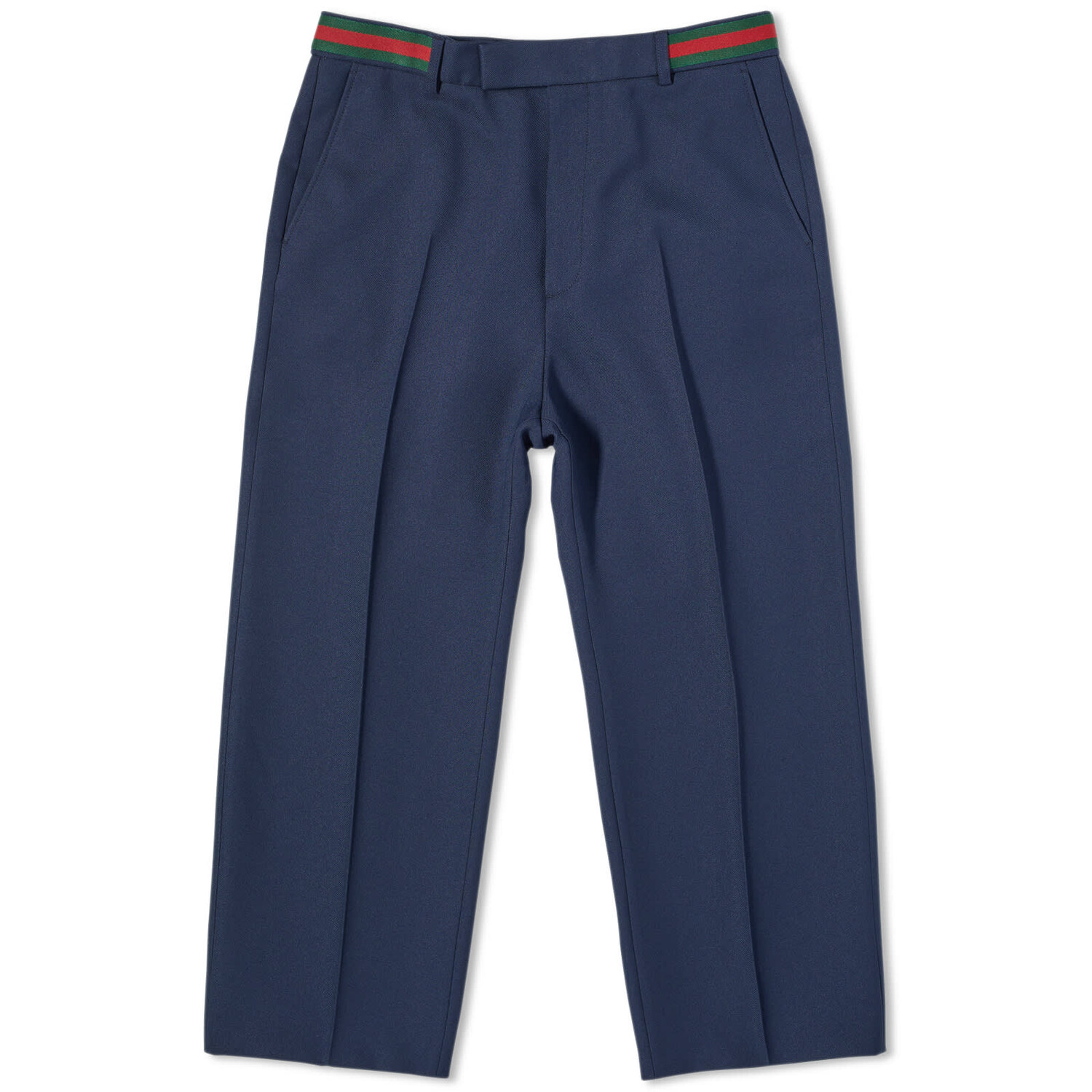 

Брюки Gucci Tape Waistband, темно-синий