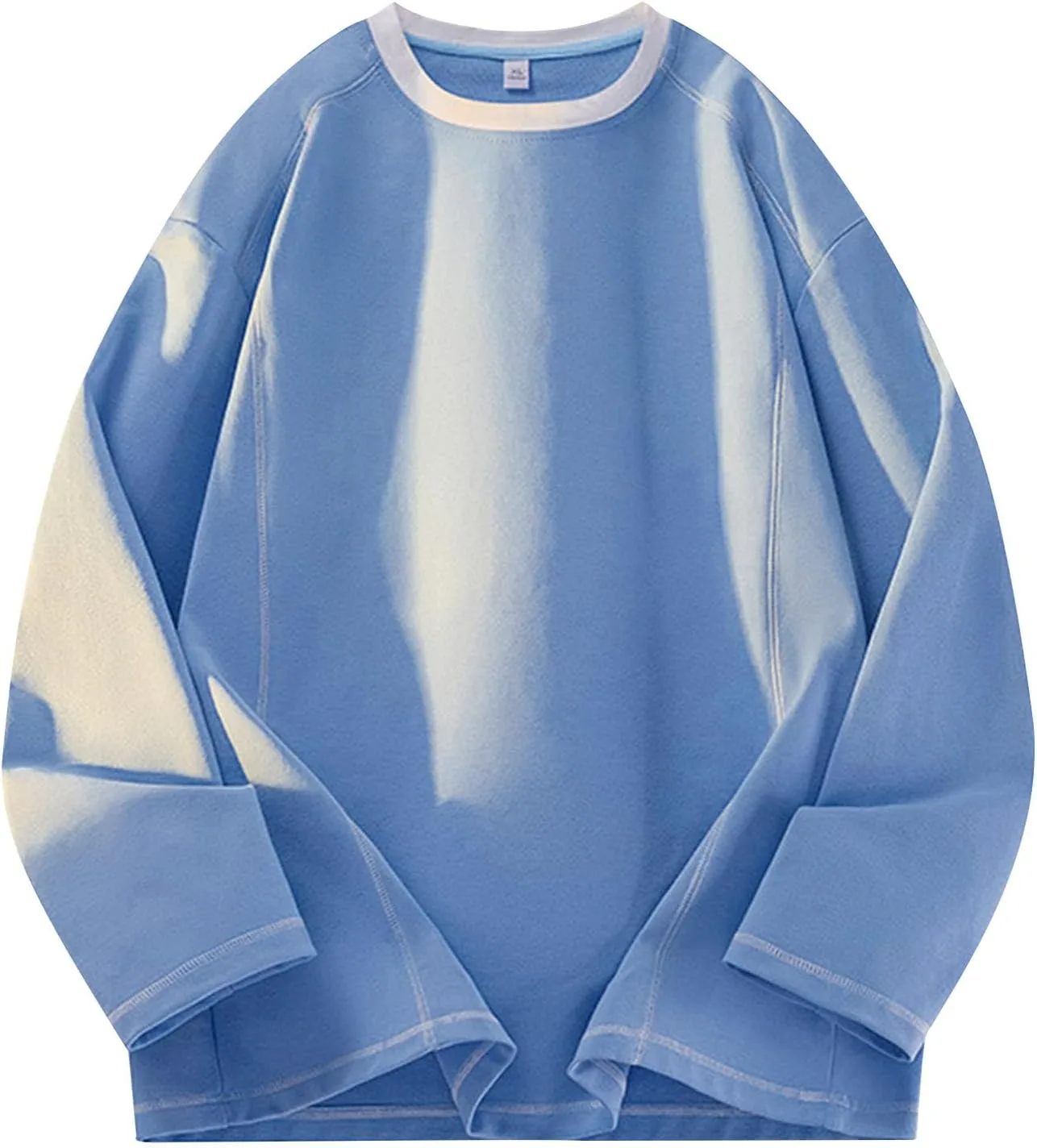 

Толстовка с круглым вырезом для мужчин Plus Size, спортивная, с длинным рукавом Xiaojmake