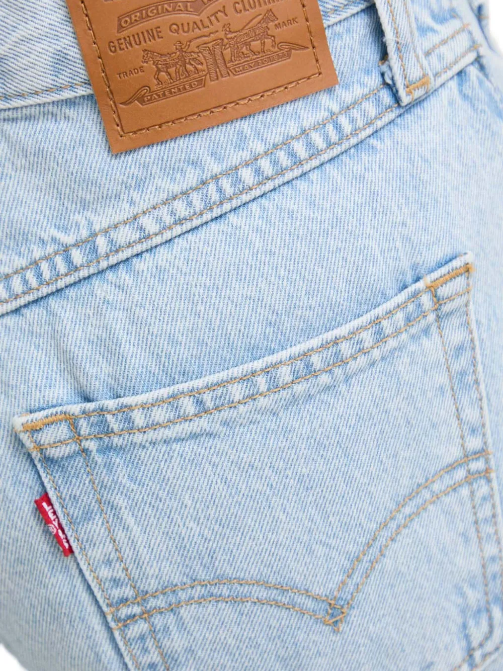 Джинсы из денима с карманами в стиле мам из 80-х Levi'S, синий — фото 4