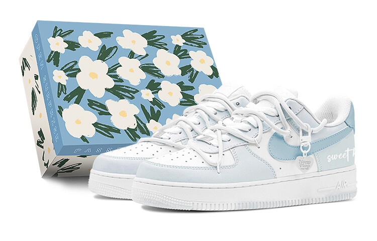 

Мужские кроссовки для скейтбординга Nike Air Force 1, Sky Blue