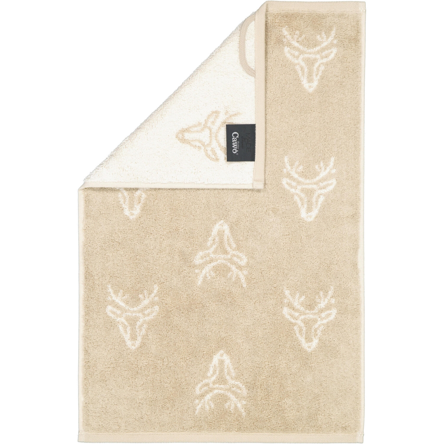 

Полотенца alpenchic edition allover 6229 Cawoe, бежевый